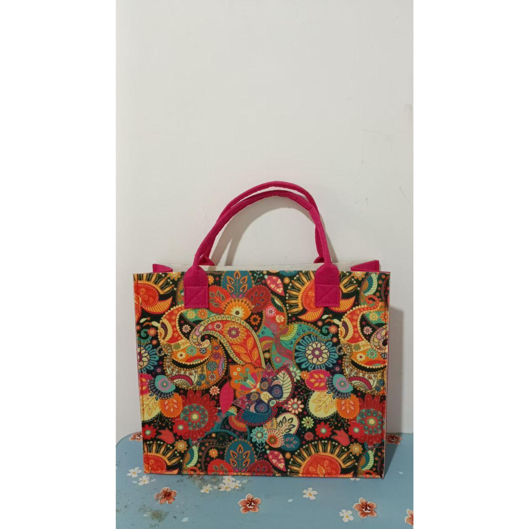 Premium Washable Bunny Tote Bag – Cute Cartoon Design for Kids & Teens