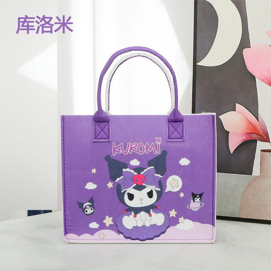 Premium Washable Bunny Tote Bag โ Cute Cartoon Design for Kids & Teens