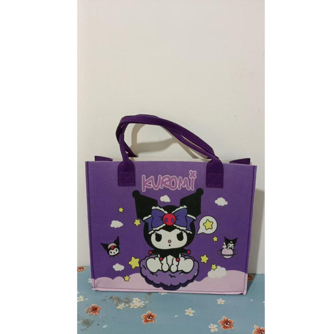 Premium Washable Bunny Tote Bag – Cute Cartoon Design for Kids & Teens