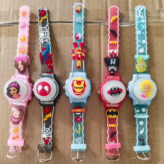 Kids LED Spinner watch -fun and fidget Toy & Timepiece