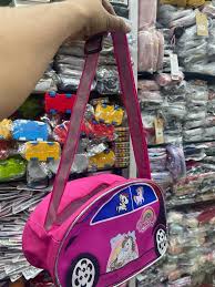 Hot Wheels Car-Shaped Side Bag for Kids