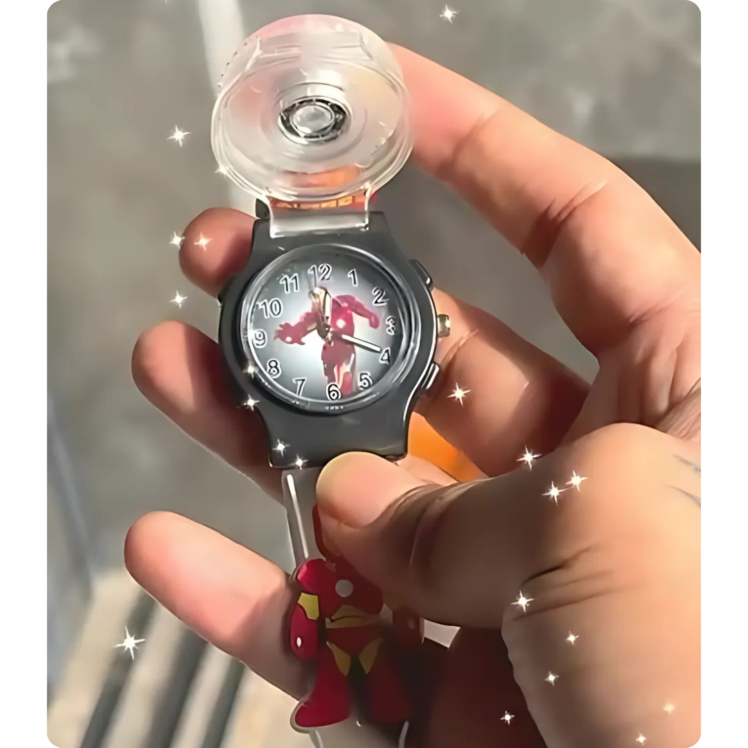 Kids LED Spinner watch -fun and fidget Toy & Timepiece