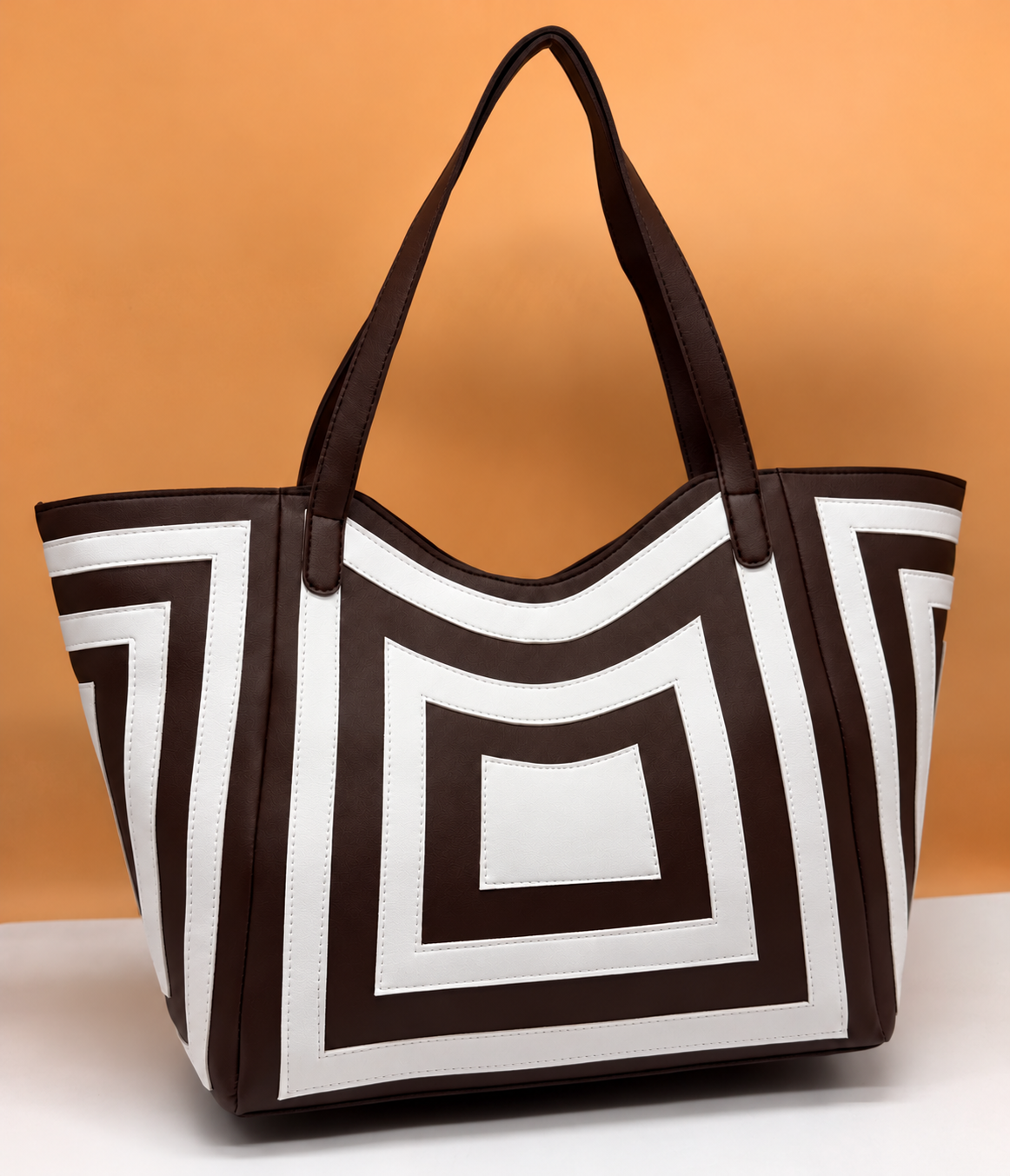 Beautiful Women's Geometric Shoulder Tote Bag