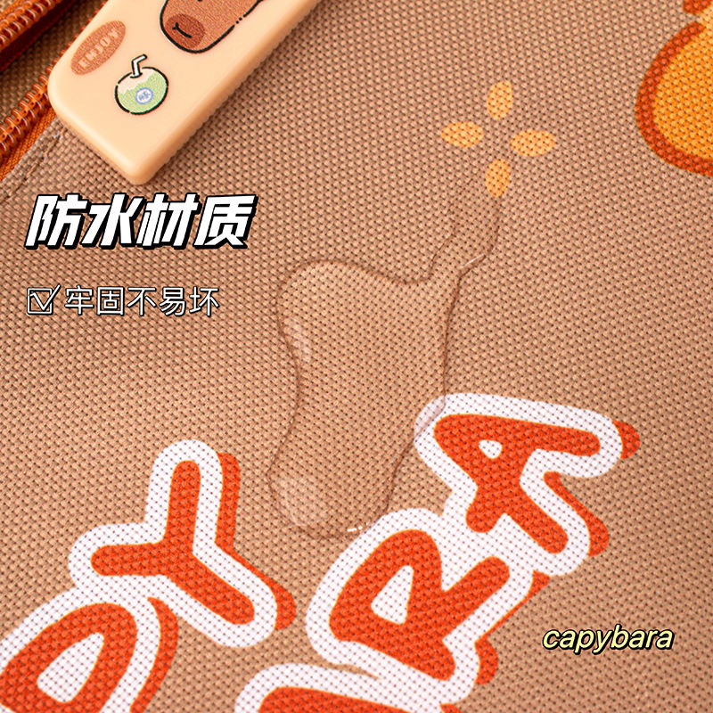 Cartoonistic Carry Bag with Zip Lock