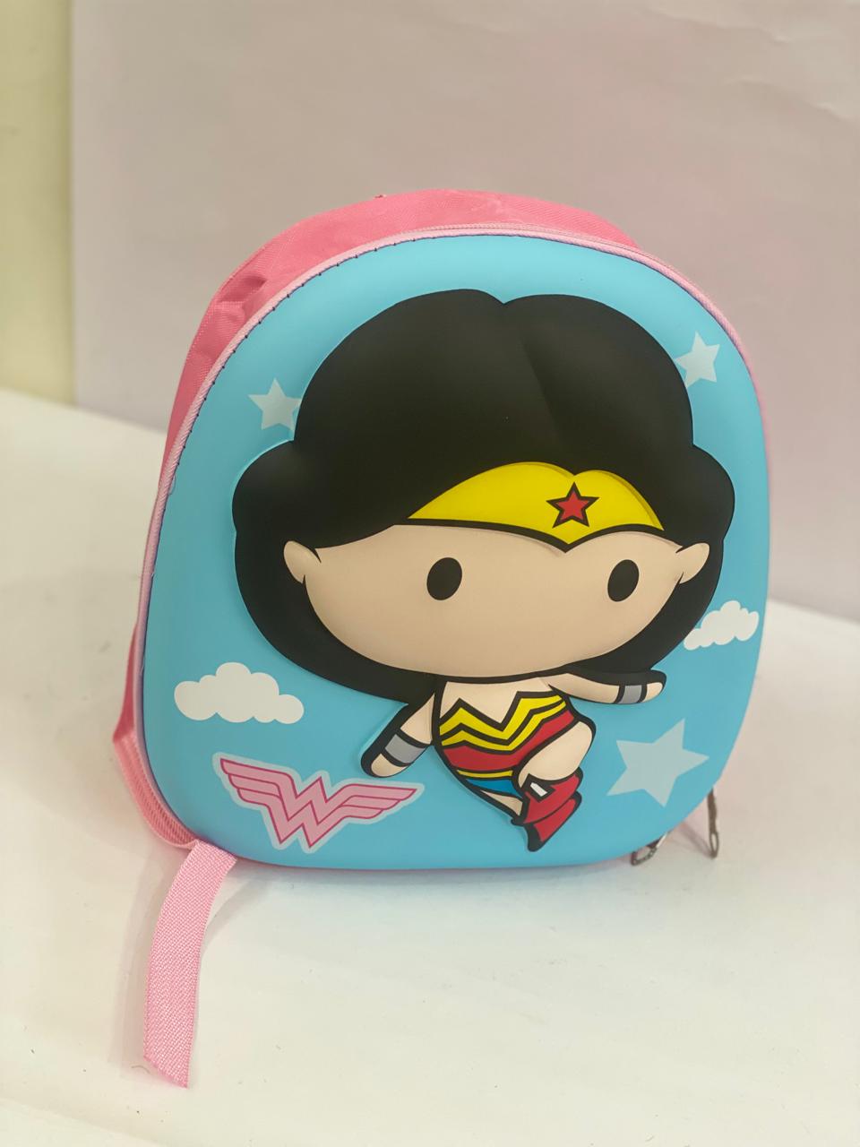 Wonder Hero 3D Hard Case Kids Backpack