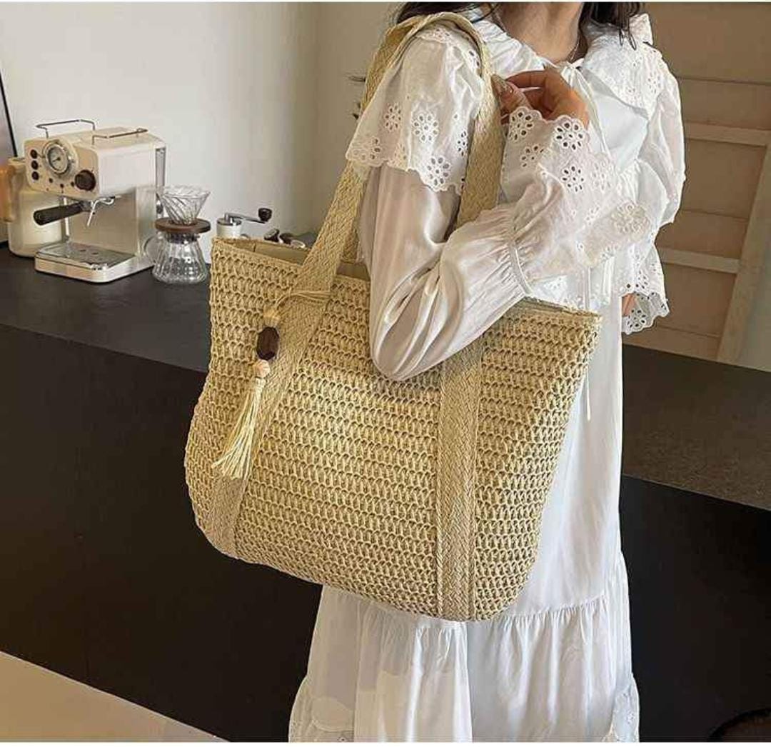 Japanese Jhula Bag – Premium Jute Fabric