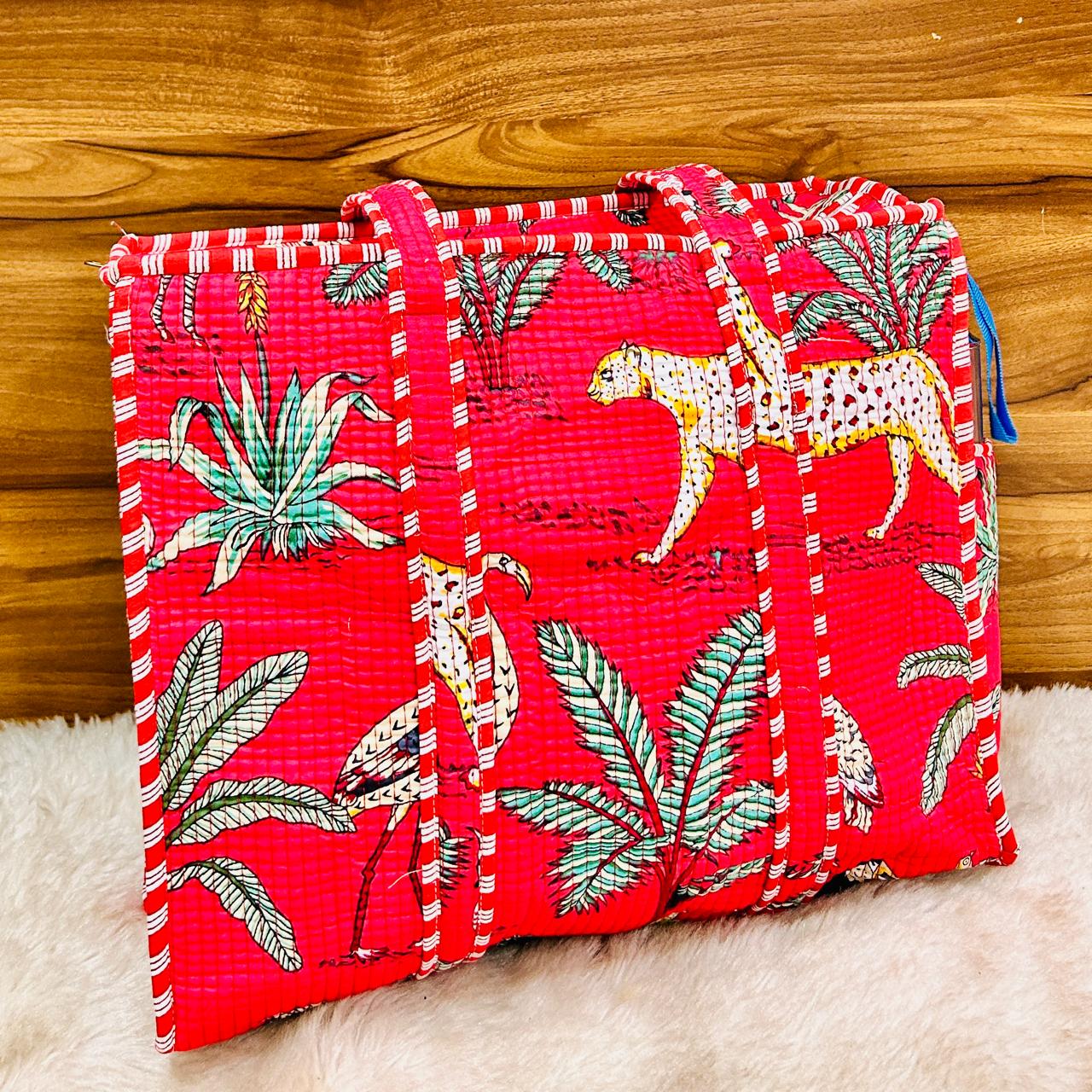 4-Piece  Travel Tote & Storage Bag Set – Tote with 3 Multipurpose Pouches | Durable & Water-Resistant