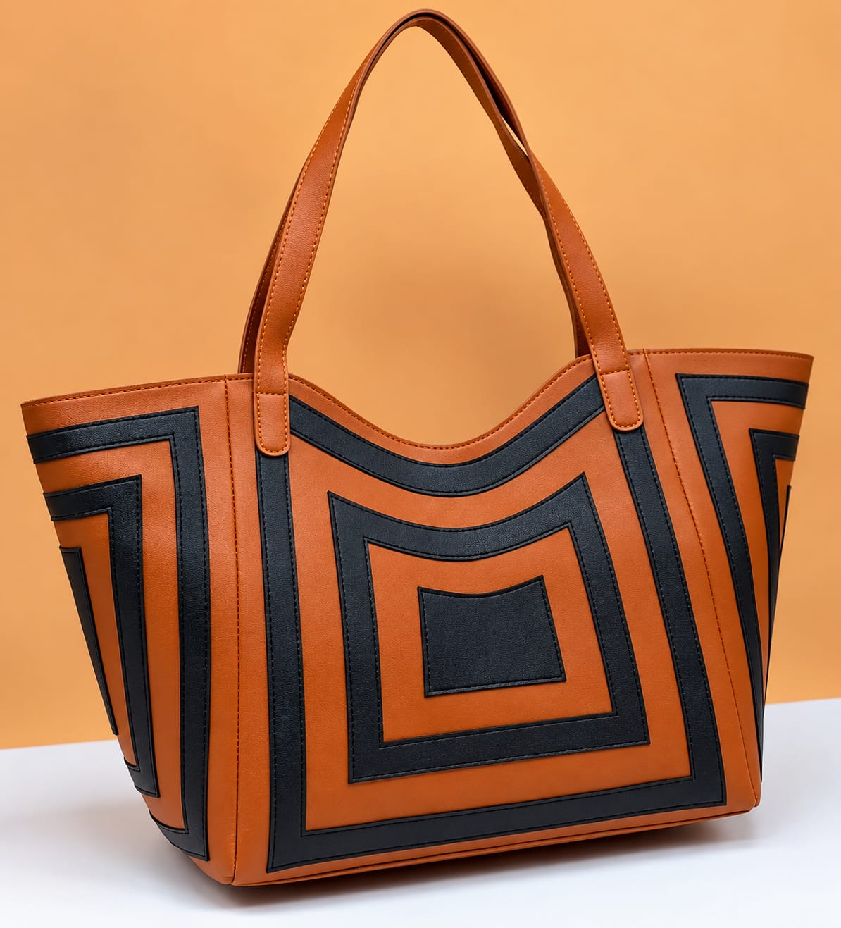Beautiful Women's Geometric Shoulder Tote Bag